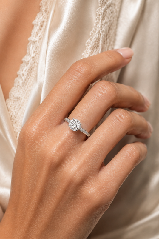 Round Solitaire Ring