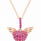 Angel Heart Pendant Necklace