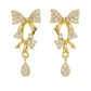 Bow Teardrop Earrings