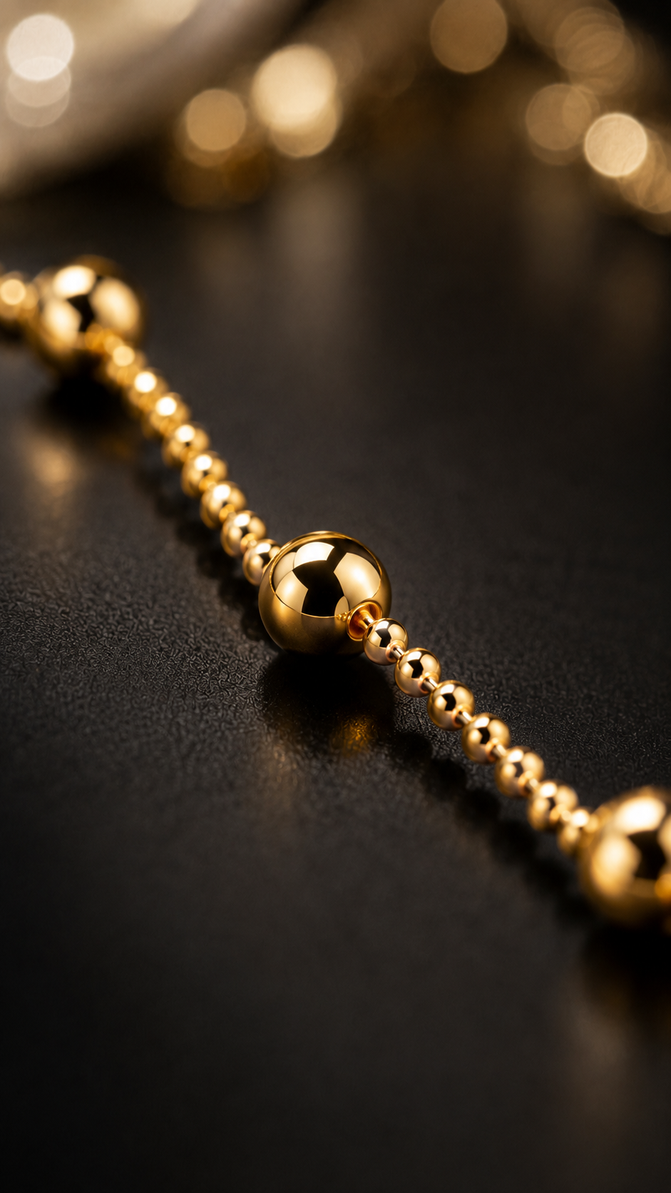 Ball Station Chain Bracelet