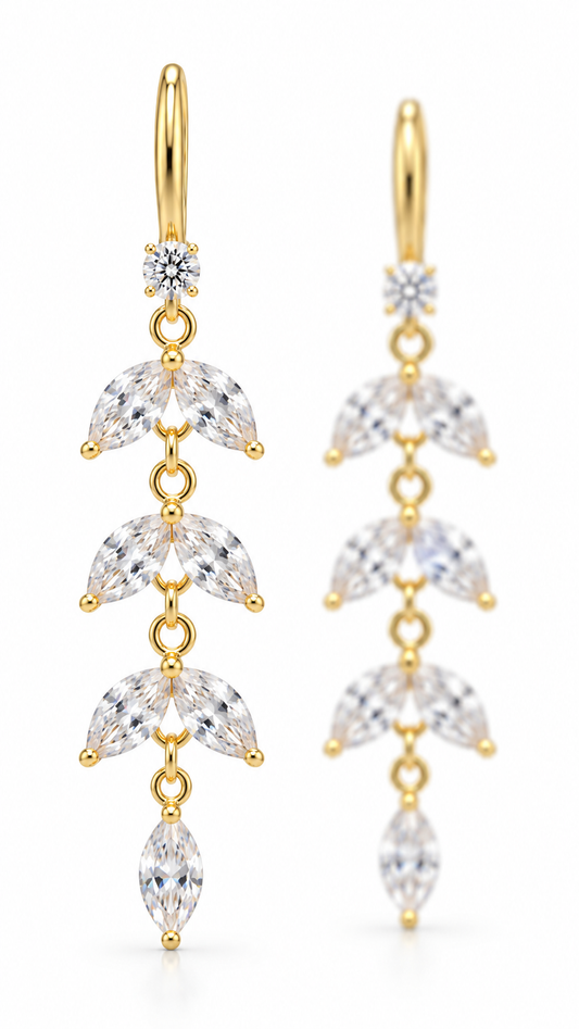 Marquis Cascade Earrings