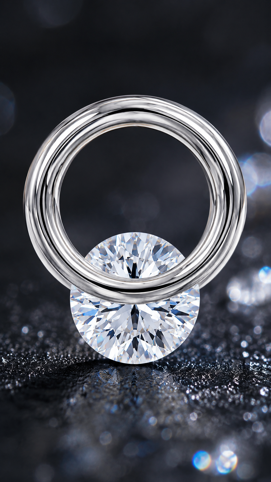 Double Circle Earrings
