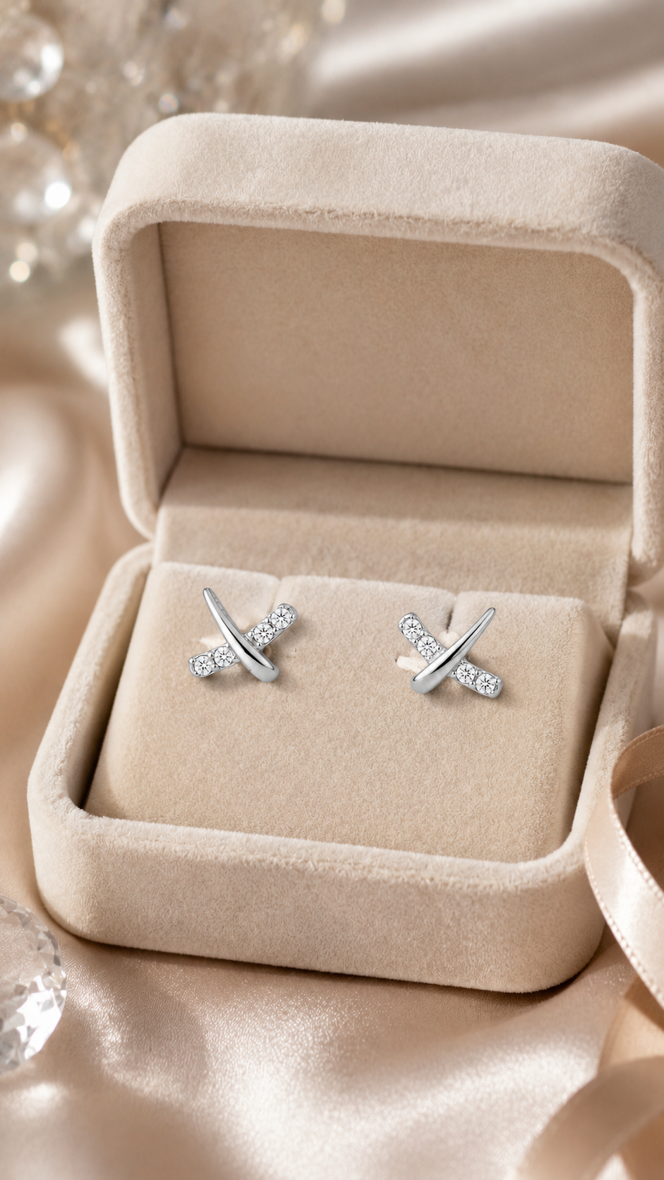 Minimalist Cross Earrings