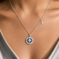 Silver Compass Star Necklace