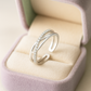 Elegant Adjustable Silver Zircon Ring for Women – Stylish Open Design Finger Ring for Daily & Party Wear