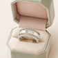 Trendy Dual Band Adjustable Silver Zircon Ring for Women – Modern Open Finger Ring for Party & Daily Wear
