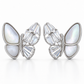 Pearl Butterfly Earrings