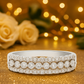 Classic 925 Silver Triple Row Zircon Band Ring for Women – Elegant Party & Daily Wear Finger Ring