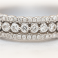 Classic 925 Silver Triple Row Zircon Band Ring for Women – Elegant Party & Daily Wear Finger Ring