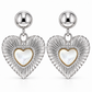 Silver Heart Earrings