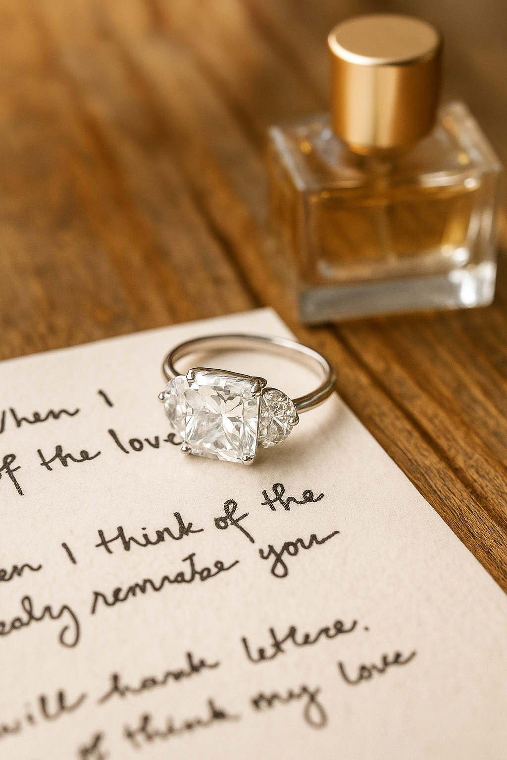 Radiant 925 Silver Cushion-Cut Solitaire Ring for Women – Three Stone CZ Engagement & Party Wear Ring