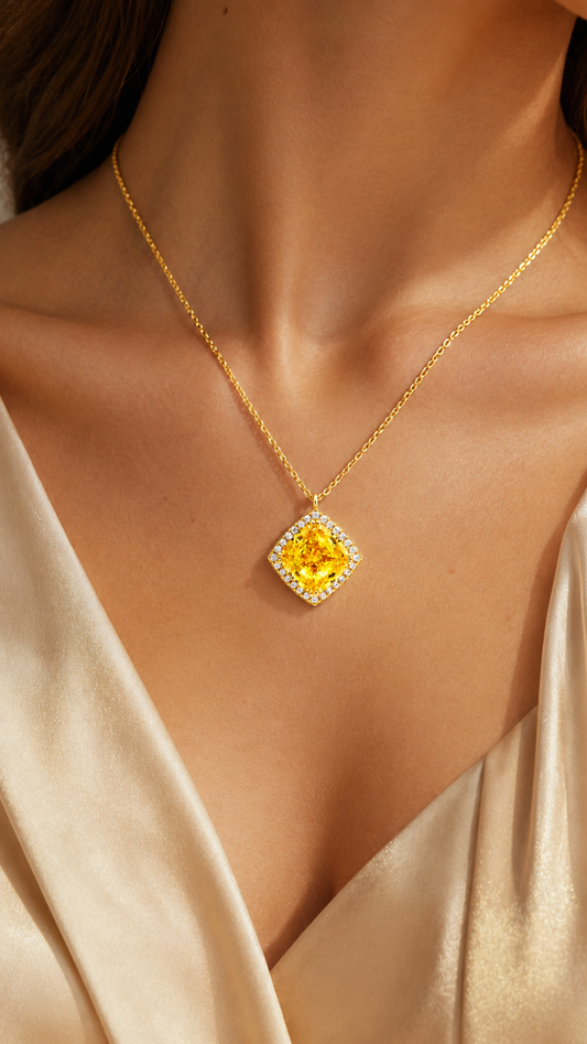 Sunshine Crystal Pendant