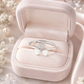 Pearl Butterfly Heart Open Ring