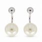 Silver Pearl Earrings