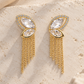 Butterfly Tassel Chain Earrings