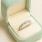 Elegant 925 Silver Marquise & Round Zircon Band Ring for Women – Sparkling Daily & Party Wear Ring