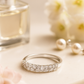 Elegant 925 Silver Marquise & Round Zircon Band Ring for Women – Sparkling Daily & Party Wear Ring