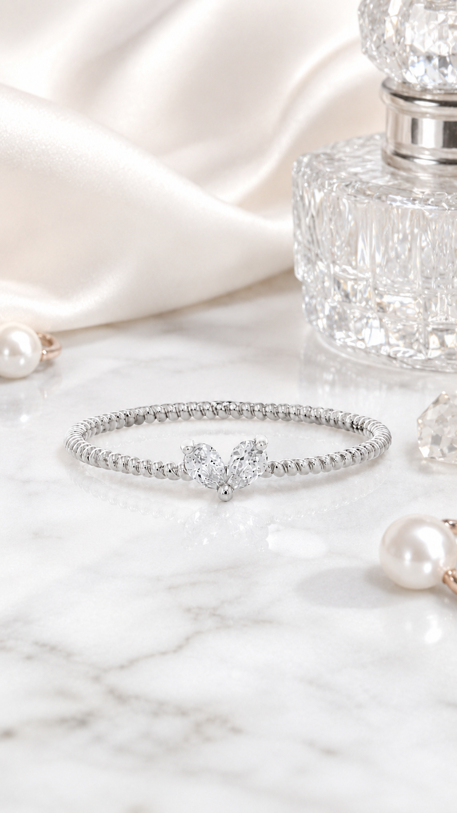 Double Marquise-Cut Ring