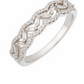 Designer 925 Silver Twisted Baguette Zircon Band Ring for Women – Elegant Daily & Party Wear Jewelry