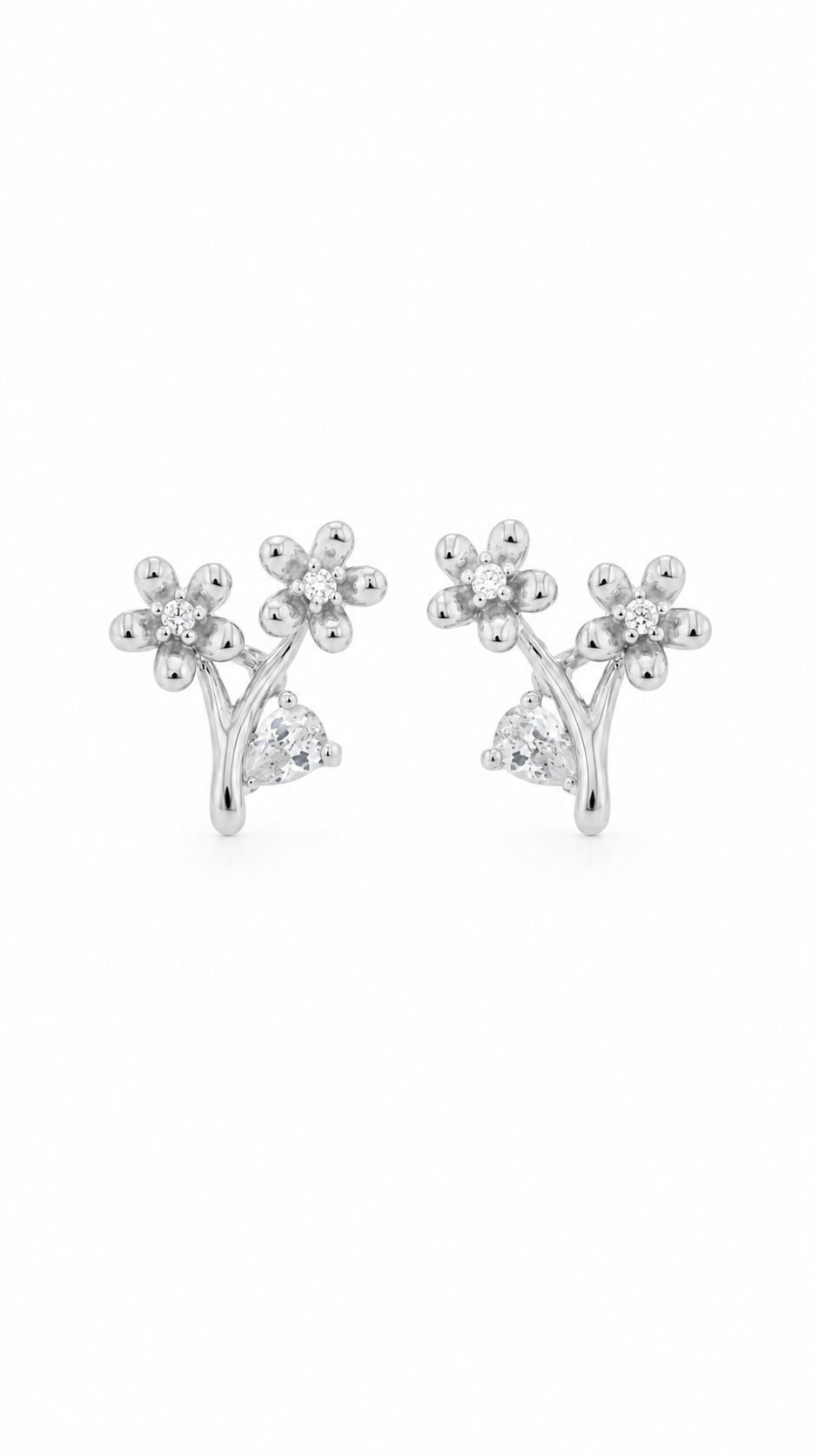 Double Flower Earrings