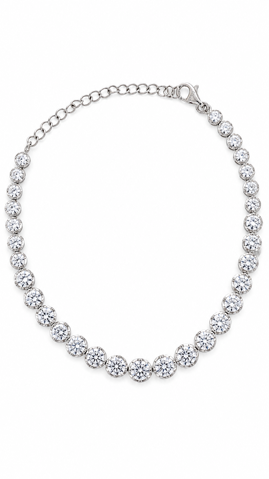 Round Tennis Anklet