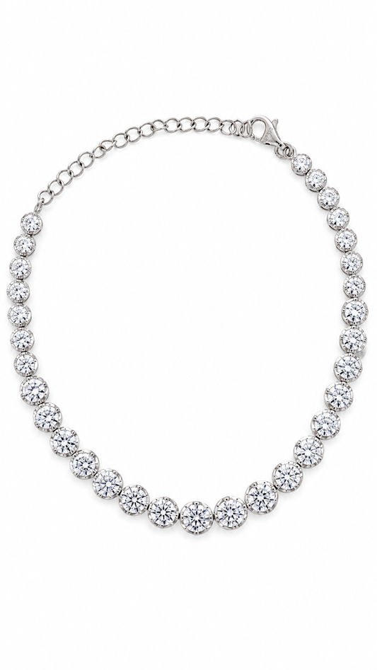 Round Tennis Anklet