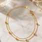 Double-Layer Textured Bracelet