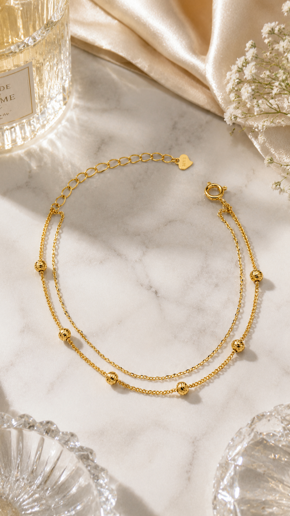 Double-Layer Textured Bracelet