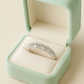 925 Silver Dual Row Baguette & Round Zircon Band Ring for Women – Elegant Everyday & Party Wear