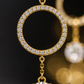 Chain Circle Earrings