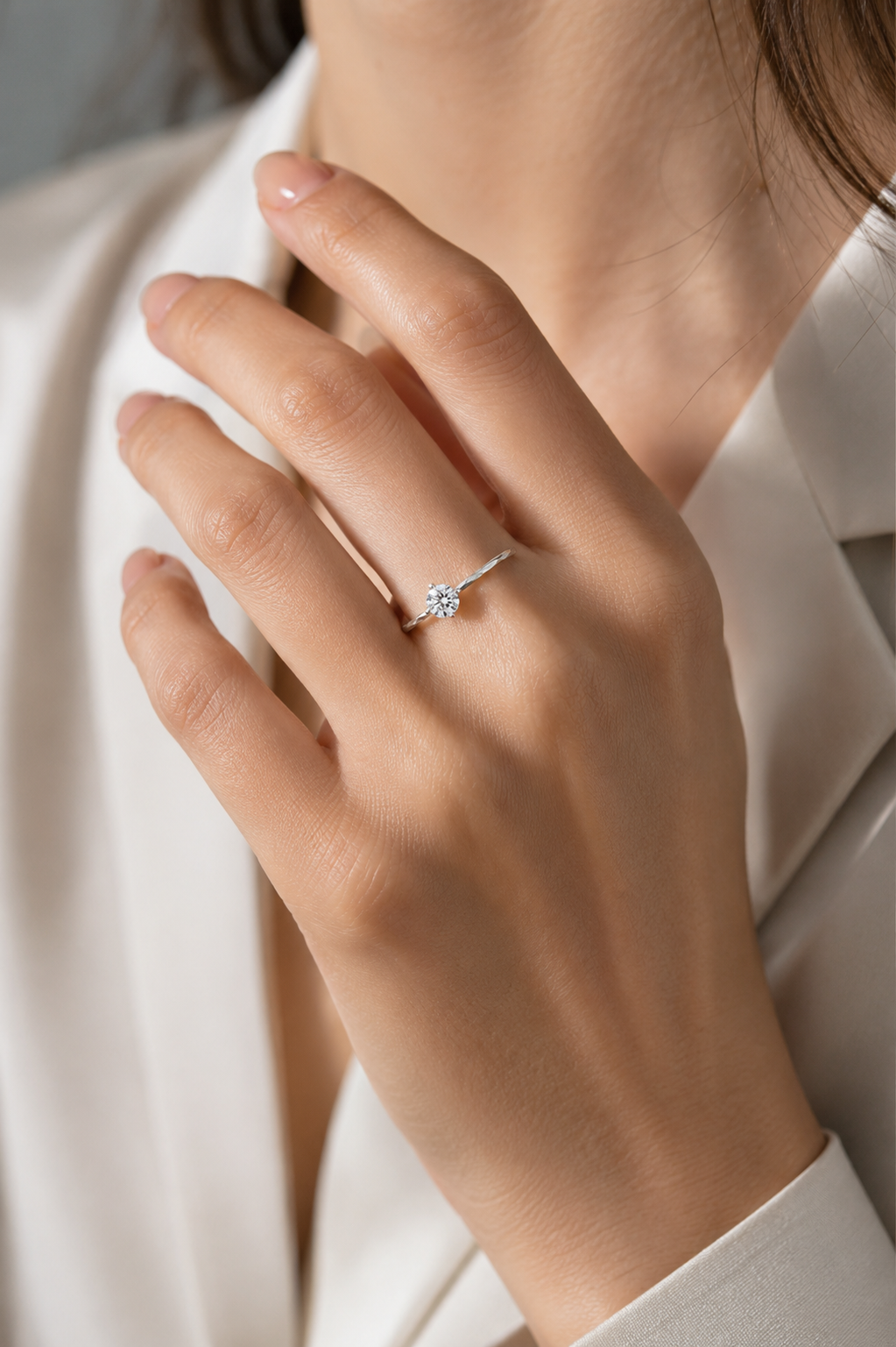 Round Solitaire Ring