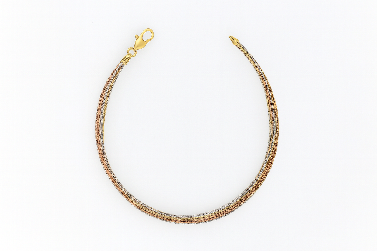 Elegant Tri Color Multi Layer Rope Anklet for Women & Girls | Daily Wear Adjustable Comfort Fit Anklet