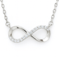 925 Silver Infinity Pendant Necklace for Women – Elegant Symbol of Endless Love