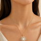 Sunburst Necklace & Earrings Set