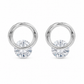 Double Circle Earrings