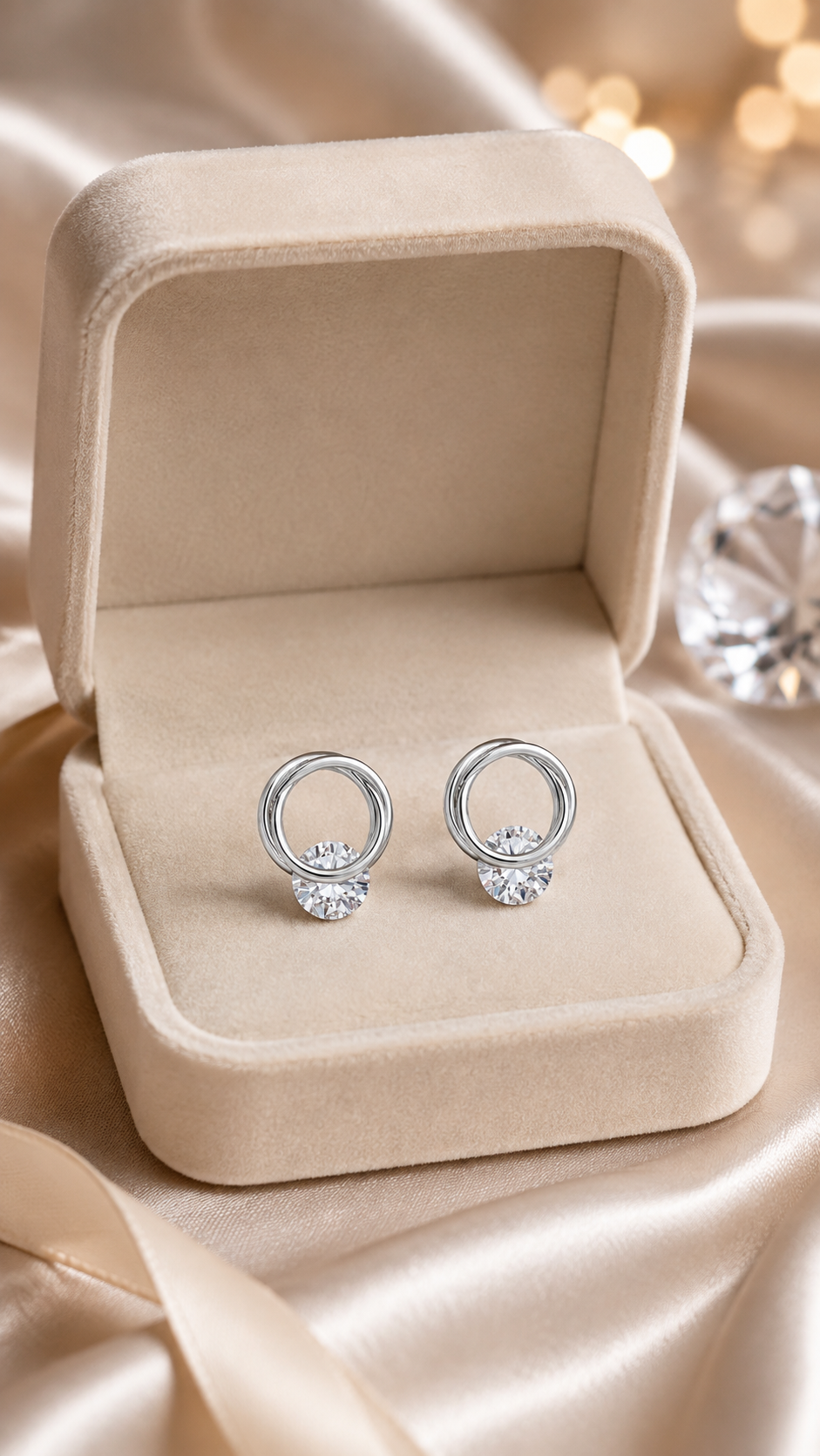 Double Circle Earrings