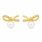 Bow Pearl Earrings