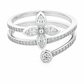 Flower Multi-Layer Adjustable Ring