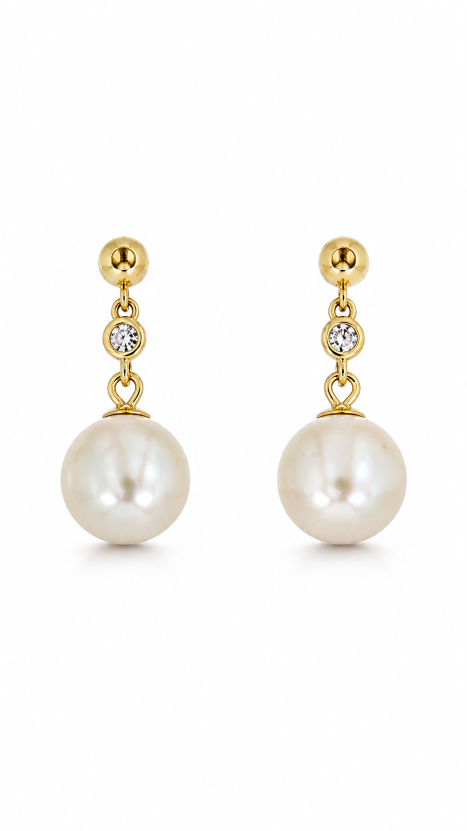 Elegant Pearl Drop Earrings