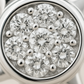 Sunburst Design Zircon Ring for Women 925 Silver Finish Radiant Stylish Daily Wear Finger Ring
