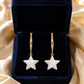 Pearl Star Earrings