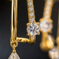 Earrings Pear-Cut Crystal
