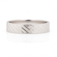 Textured Silver Finish Band Ring for Men Stylish Matte Pattern Daily Wear Finger Ring