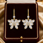 Floral Pear-Cut Earrings