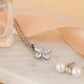 925 Silver Four-Leaf Clover Pendant Necklace for Women – Sparkling CZ Luck Charm Design