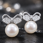 Bow Pearl Earrings