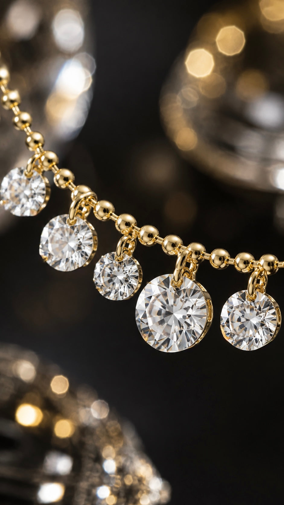 Multi Drop Chain Bracelet