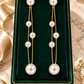 Double Chain Drop Earrings