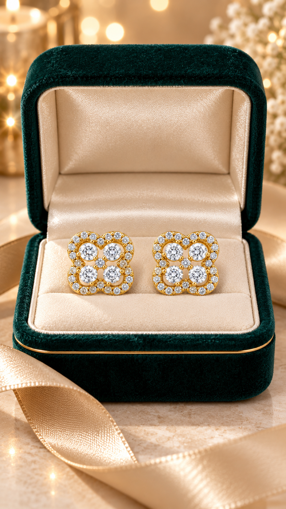 Petal Floral Earrings