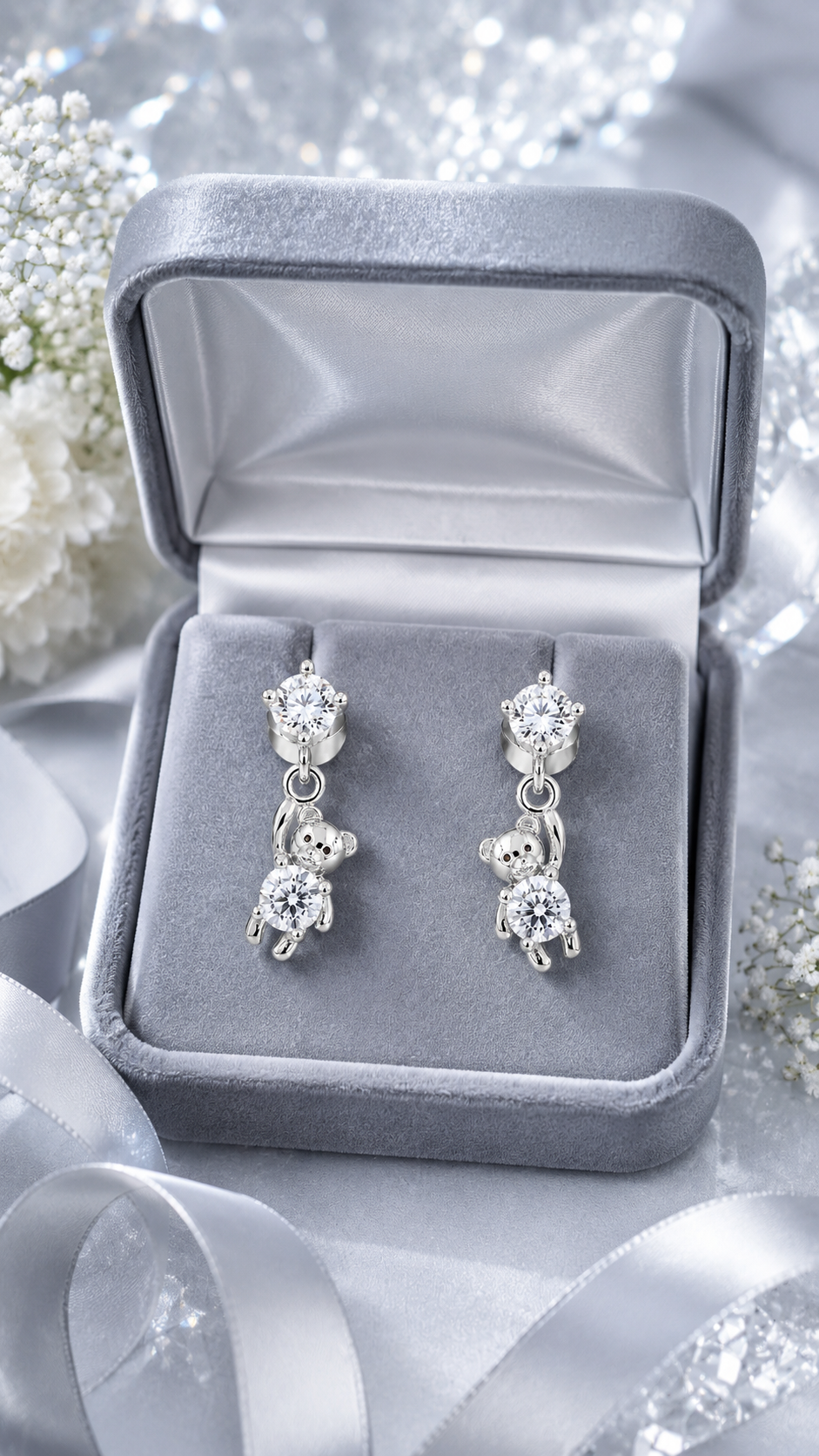 Teddy Bear Earrings